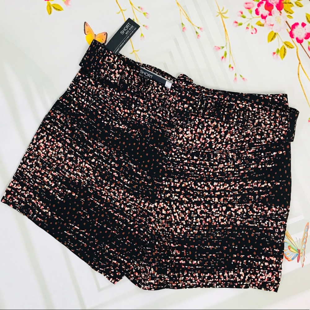 Apt 9 Abstract Dressy Belted Shorts - Picture 2 of 6